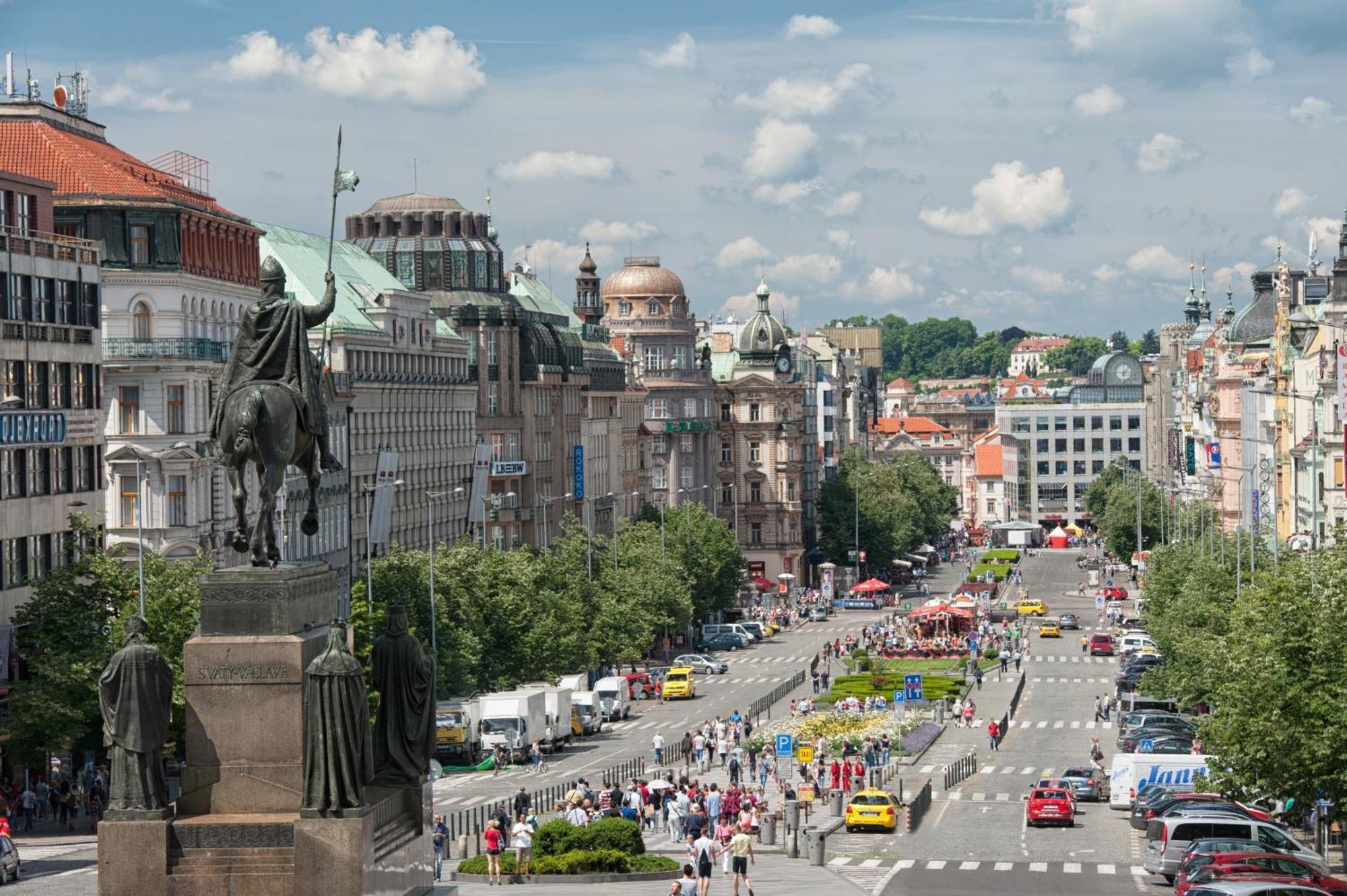Golden - Wenceslas Square * Prague